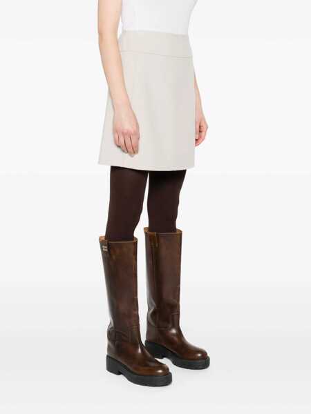 Fuste Max Mara S Max Mara Skirts Beige Femei (BM 17662272) 3