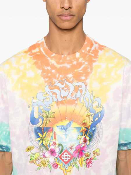 Tricouri Casablanca Casablanca Surf Trip Tie-Dye T-Shirt MULTICOLOR Barbati (BM 17662689) 4