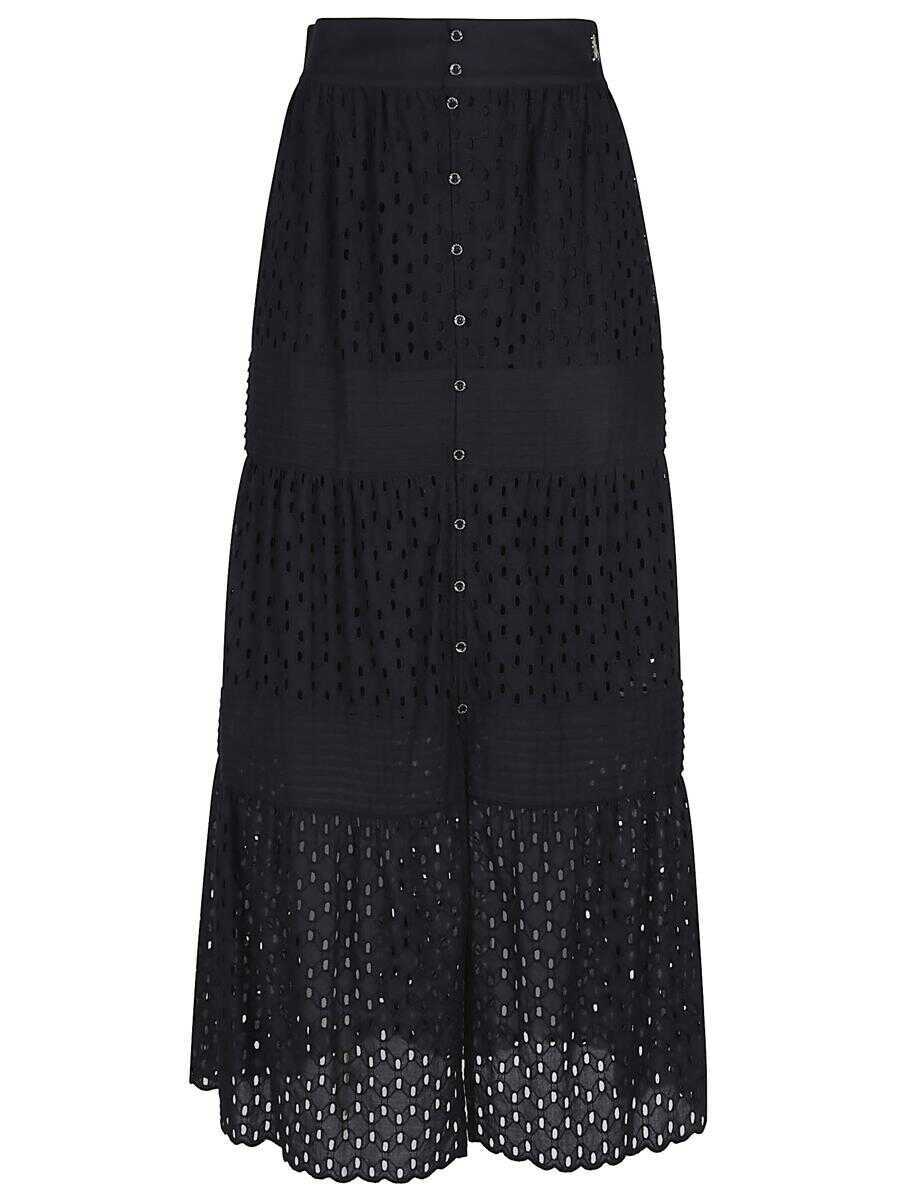 Fuste Patrizia Pepe Patrizia Pepe Skirt Black Femei (BM 17662824) 1
