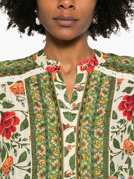 Camasi FARM RIO Farm Rio Shirts GREEN Femei (BM 17662905) 5