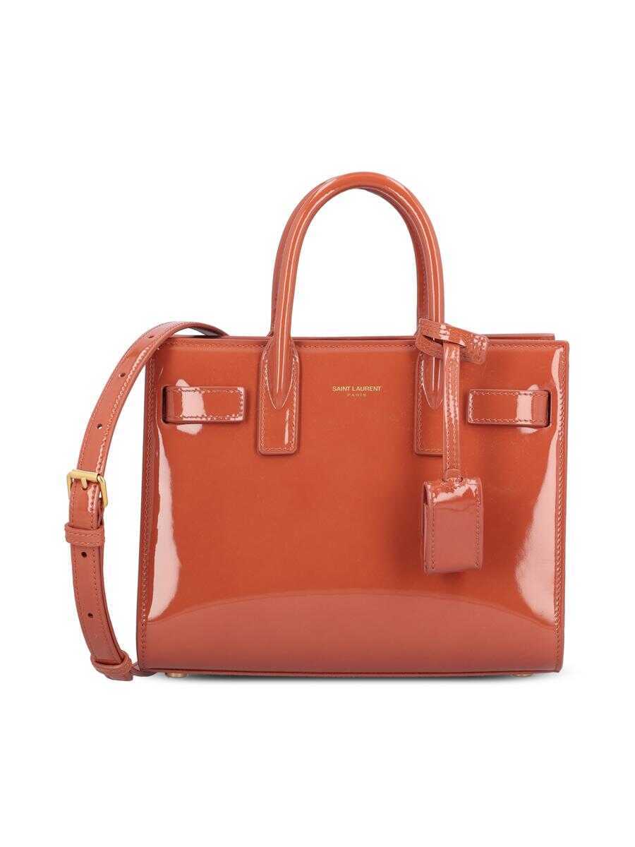 Genti de mana Saint Laurent Saint Laurent Bags NATUR/MILD ROSE Femei (BM 17662926) 1