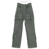 Pantaloni casual Alexander Wang Olive Green Multi-Pocket Casual Pants Femei