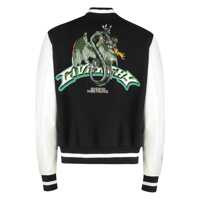 Bomber jacket pentru Barbati - Bomber jacket Givenchy Givenchy Wool And Leather Bomber Jacket Black Barbati (BM 17664408) - B-mall.ro