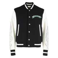 Bomber jacket Givenchy Wool And Leather Bomber Jacket Barbati