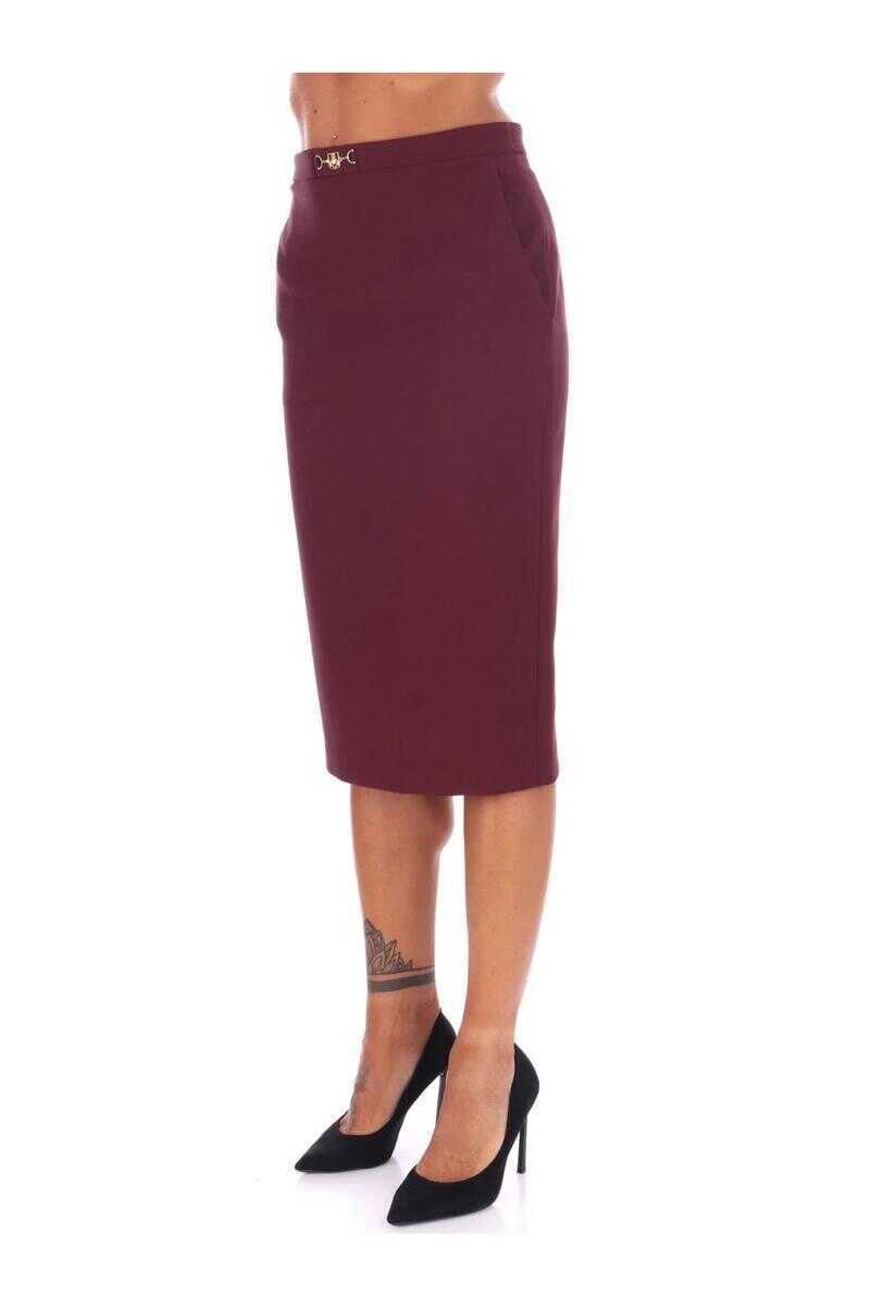 Fuste Elisabetta Franchi Elisabetta Franchi Skirts Red Femei (BM 17665377) 2