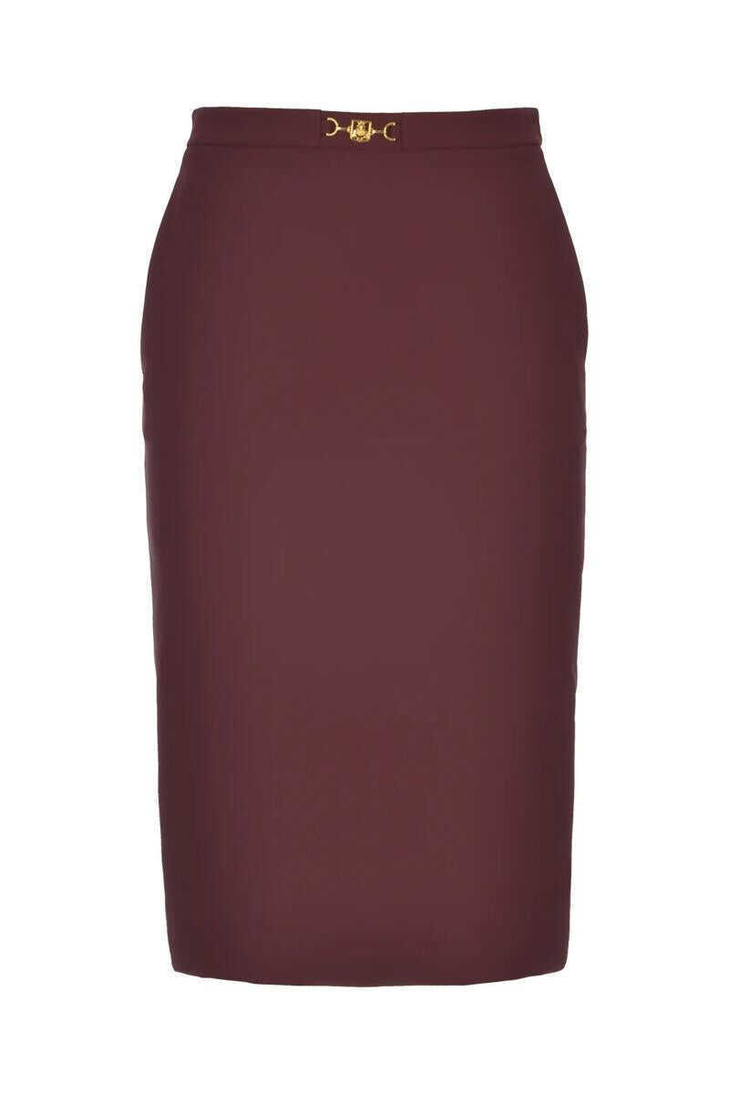 Fuste Elisabetta Franchi Elisabetta Franchi Skirts Red Femei (BM 17665377) 1