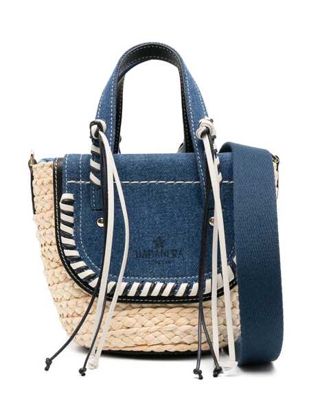 Genti de mana CUBA LAB Cuba Lab Habanera Azul - Denim Blue Jeans Tote Bag BLUE Femei (BM 17665497) 1
