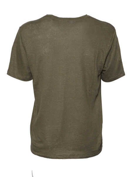 Tricouri Filatures Du Lion SHORT SLEEVE T-SHIRT Green Barbati (BM 17667807) 2