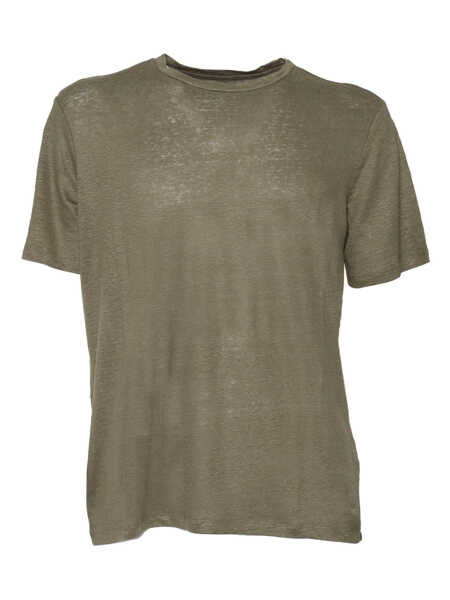 Tricouri Filatures Du Lion SHORT SLEEVE T-SHIRT Green Barbati (BM 17667807) 1