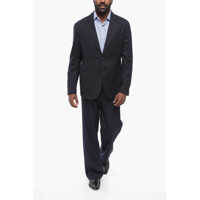 Sacouri Armani pentru Barbati - Sacouri Armani Giorgio Half-Lined Silk Blend Blazer Blue Barbati (BM 17667868) - B-mall.ro
