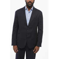 Sacouri Giorgio Half-Lined Silk Blend Blazer Barbati