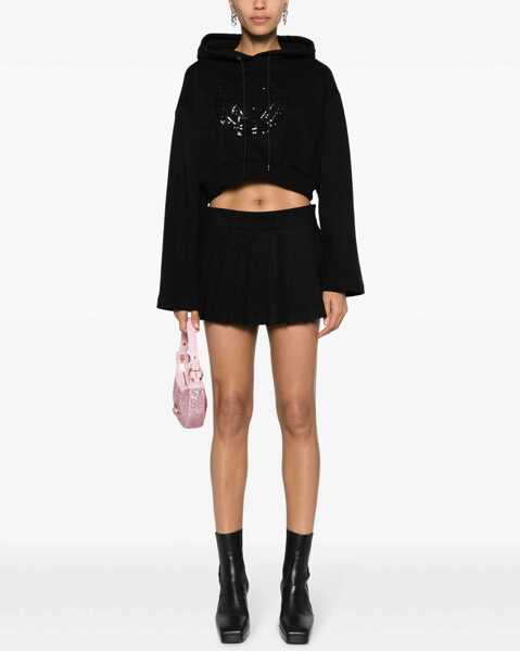 Bluze de trening Versace Cropped Fit Medusa Hoodie Black Femei (BM 17667883) 2