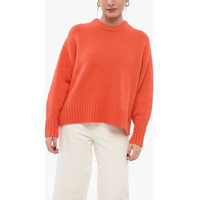 Pulovere casual Crew Neck Pure Cashmere Pullover Femei