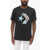 Converse Front Printed Standard Fit Crew-Neck T-Shirt Black