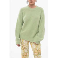 Pulovere casual Crew Neck Pure Cashmere Pullover Femei