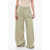 FEDERICA TOSI Wool Blend Palazzo Pants Green