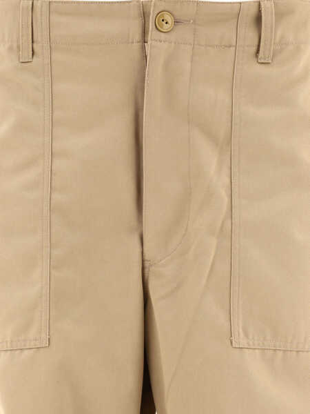 Pantaloni casual SOUTH2 WEST8 Fertig trousers Beige Barbati (BM 17668196) 3