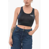 Bluze Emporio Ventus Sporty Cropped Top With Logo Femei
