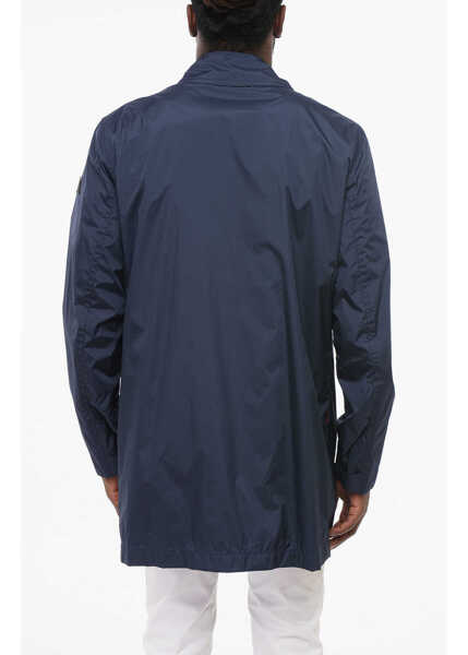 Jachete Woolrich Solid Color Jacket With Zip Closure Blue Barbati (BM 17668309) 2