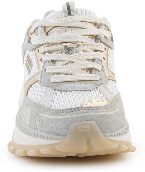 Sneakers D.Franklin 347 Track Flame Metallic Gold Beige Femei (BM 17668474) 2