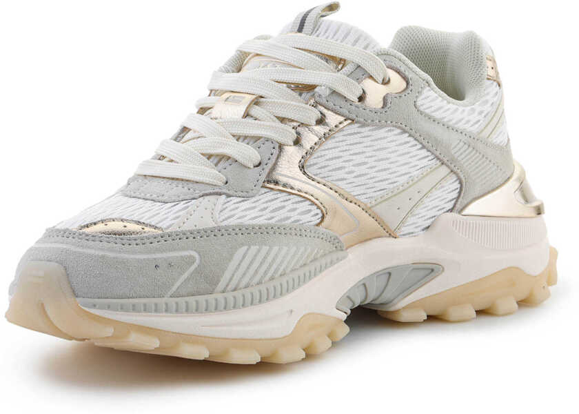 Sneakers D.Franklin 347 Track Flame Metallic Gold Beige Femei (BM 17668474) 3