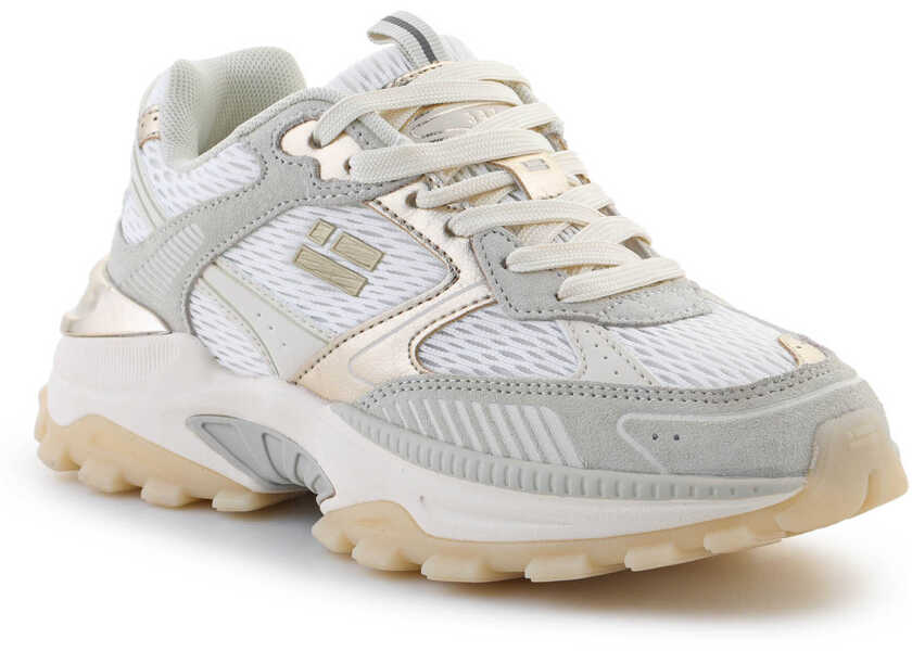 Sneakers D.Franklin 347 Track Flame Metallic Gold Beige Femei (BM 17668474) 1