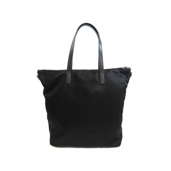 Genti de mana Prada Prada Pattina Nylon Tote Bag Black Femei (BM 17668647) 2