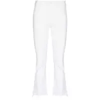 Blugi Mother Insider Crop Step Fray Denim Jeans Femei