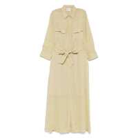 Rochii Forte_Forte Chic Rami` Muslin Chemisier Dress Clothing Femei