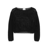 Pulovere Forte_Forte Gummy Organic Cotton Blend Rib Knit Sweater Clothing Femei