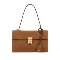 Genti de mana Prada Prada Soft Sound Leather Shoulder Bag Femei
