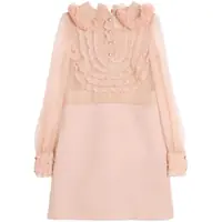 Rochii Valentino Garavani Pink Silk Dress Femei