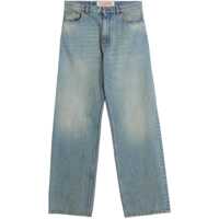 Blugi Valentino Garavani Light Blue Cotton Denim Jeans Barbati
