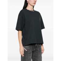 Topuri Golden Goose Dama - Topuri Golden Goose Golden Goose T-Shirts And Polos WASHED BLACK Femei (BM 17675190) - B-mall.ro