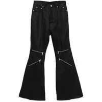 Pantaloni 'Bolan Cargo' Black Pants With Zip Applied On The Legs In Cotton Man Barbati