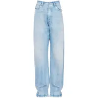 Blugi Maison Margiela Light Blue Cotton Denim Jeans Barbati
