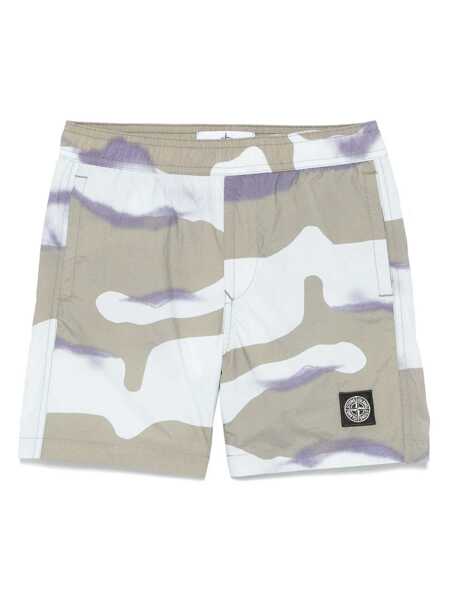 Pantaloni scurti Stone Island SHORTS Green Baieti (BM 17678334) 1