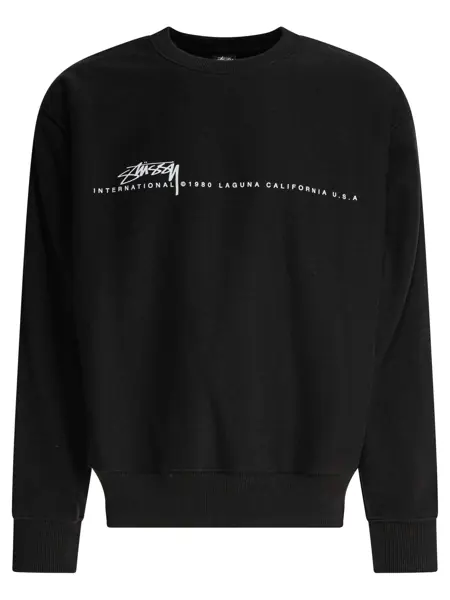 Hanorace STSSY Sweatshirts Black Barbati (BM 17678376) 1