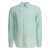 Beams Plus "Linen Solid" Shirt Green
