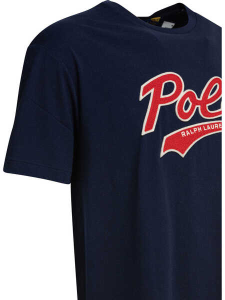 Tricouri Polo Ralph Lauren Polo logo T-shirt Blue Barbati (BM 17678484) 4