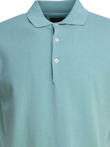 Tricouri Polo Beams Plus 12G polo shirt Light blue Barbati (BM 17678499) 5