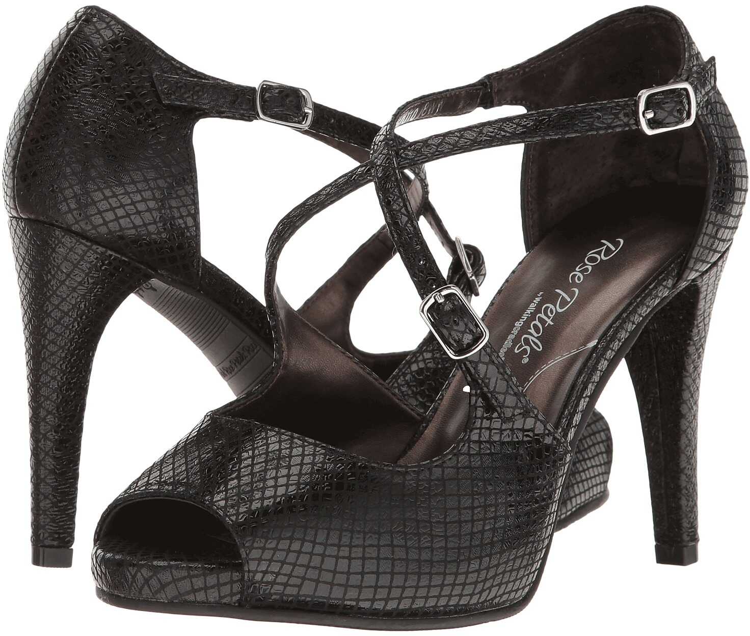 Pantof Walking Cradles Lissa Black Snake