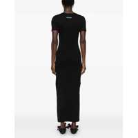 Imbracaminte MARINE SERRE Dama - Rochii elegante MARINE SERRE Moon Logo Long Dress BLACK Femei (BM 17885869) - B-mall.ro