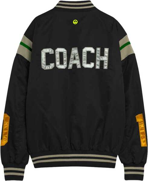 Bomber jacket BARROW Satin Bomber Jacket BLACK Femei (BM 17885965) 2