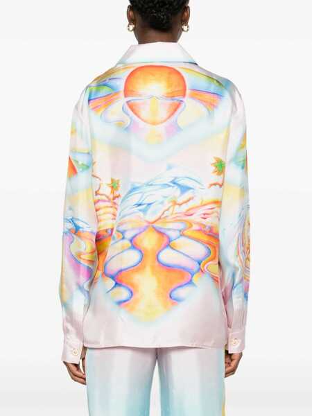 Bluze Casablanca Psychedelic Nirvana Shirt MULTICOLOUR Femei (BM 17885992) 4