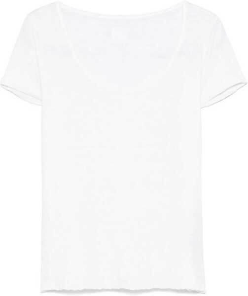 Tricouri 120 LINO Linen T-Shirt WHITE Femei (BM 17886016) 1