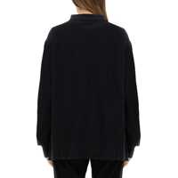 Imbracaminte Dama pagina 82 - Tricouri Polo Balenciaga Long Sleeve Polo Shirt Laurel Classic BLACK Femei (BM 17886085) - B-mall.ro