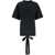 Balenciaga "Lace-Up" T-Shirt BLACK