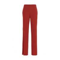 Pantaloni casual Salvatore Ferragamo Straight Pants With Pleat Femei