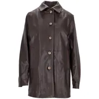 Geci La Rose Leather Vintage Jacket Femei